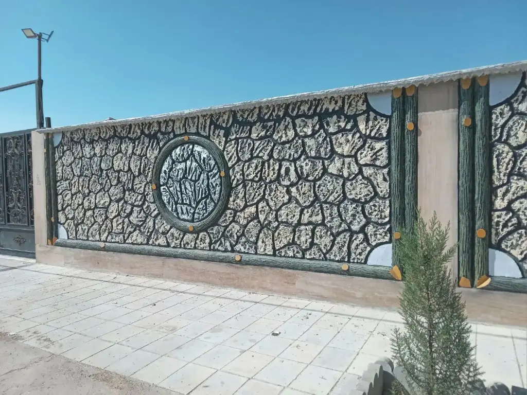 دیوار نمای روشا