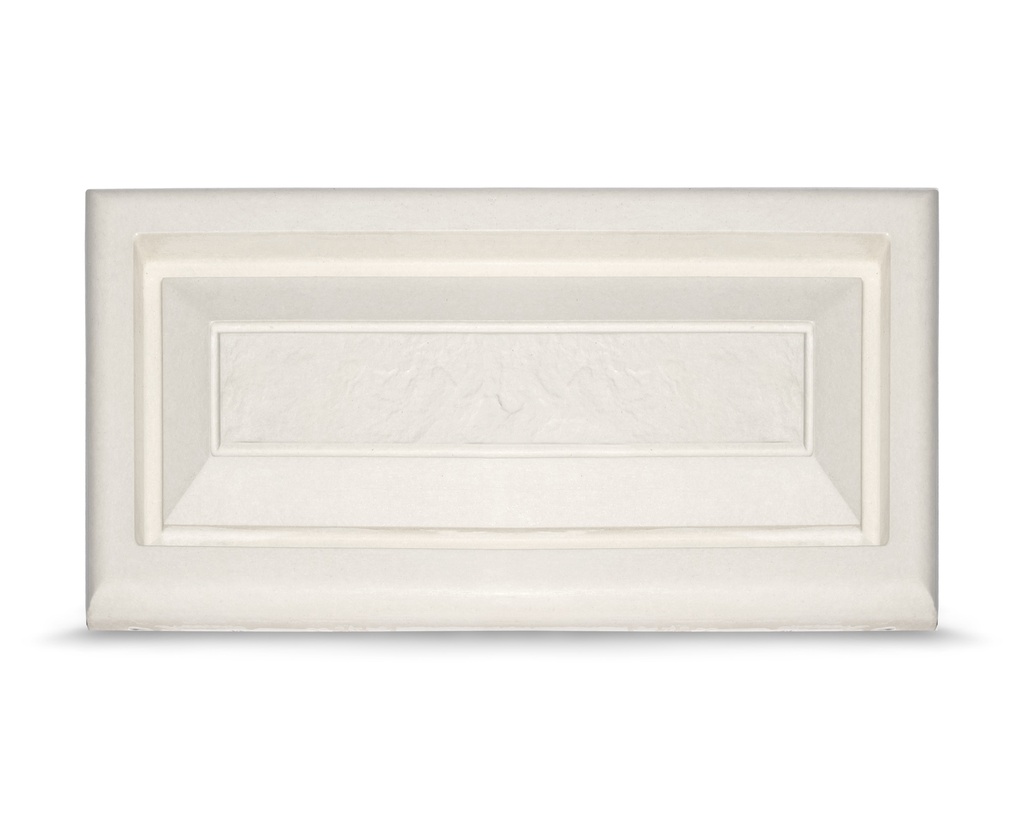 سنگ نمای مهندسی شده مدل "پِلویا" رنگ "سفید"