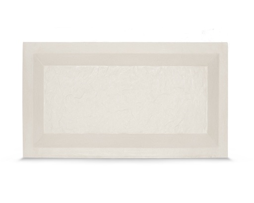 سنگ نمای مهندسی شده مدل "پِلورا" رنگ "سفید"