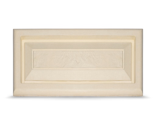 سنگ نمای مهندسی شده مدل "پِلویا" رنگ "کرم"