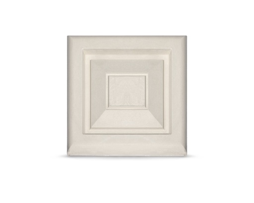 سنگ نمای مهندسی شده مدل "مِراکوآ" رنگ "سفید"